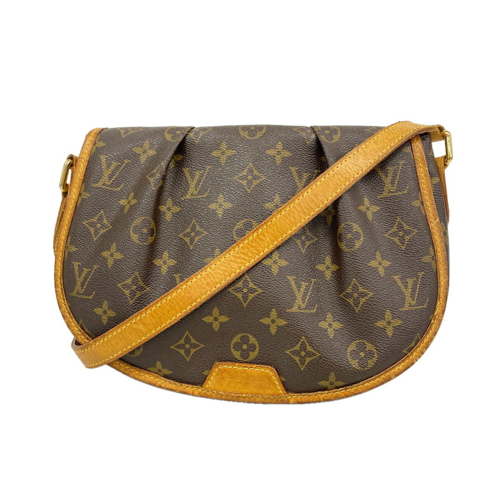 LOUIS VUITTON Authentic Brown Monogram Shoulder Bag